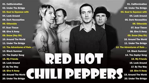 Red Hot Chili Peppers Lyrics, Songs, and Albums.